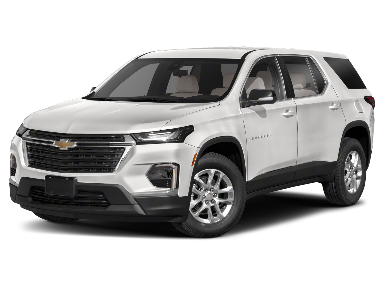 2023 Chevrolet Traverse LT Cloth in Radiant Red Tintcoat — front three-quarter view