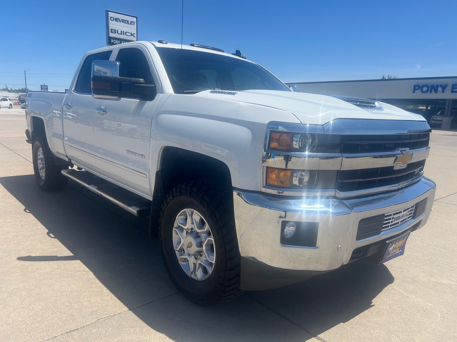 2019 Chevrolet Silverado 2500 HD — rear three-quarter view