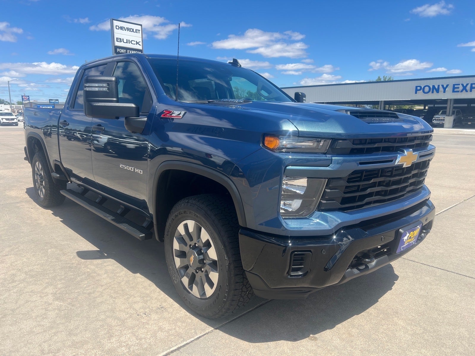 2026 Chevrolet Silverado 2500 HD — rear three-quarter view