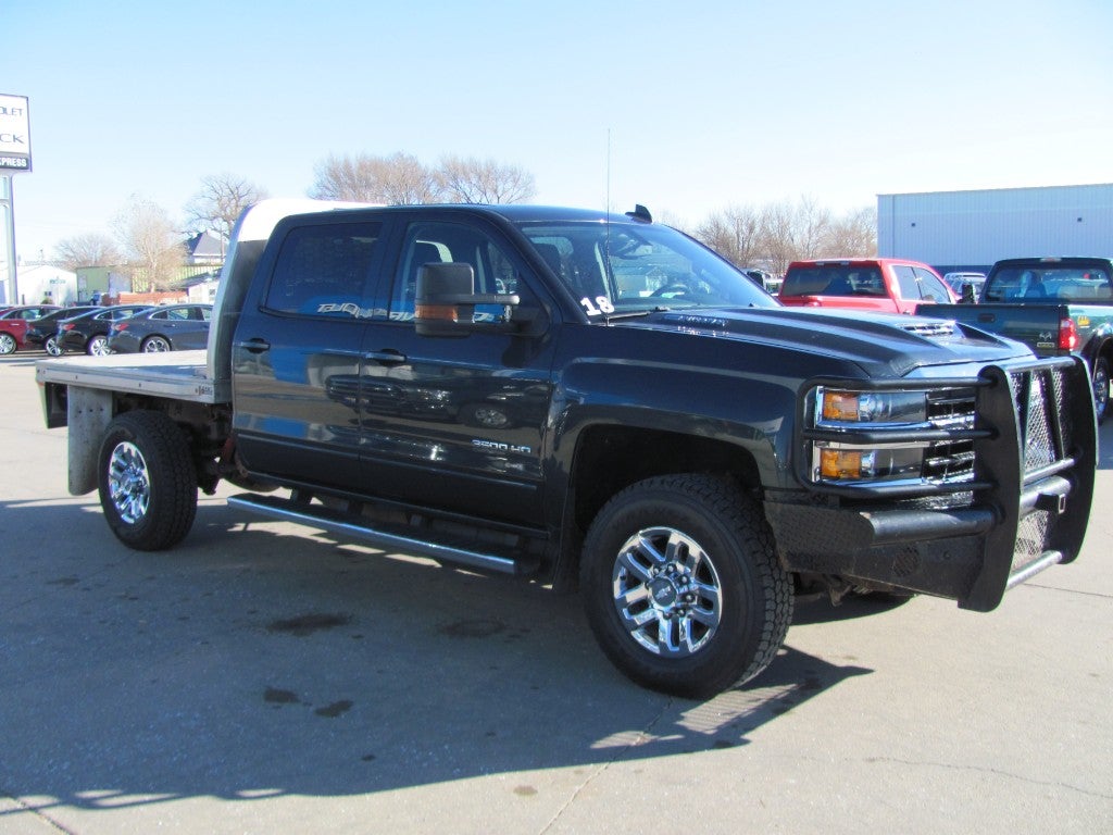 2018 Chevrolet Silverado 3500 HD — rear three-quarter view
