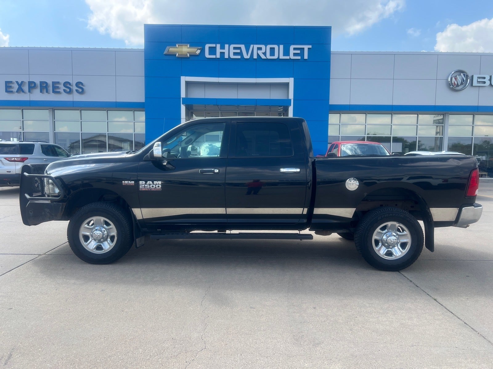 2015 RAM 2500 Tradesman in Black — front three-quarter view